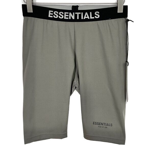 Essentials FOG Charcoal Biker Shorts XS NWT - Picture 1 of 5